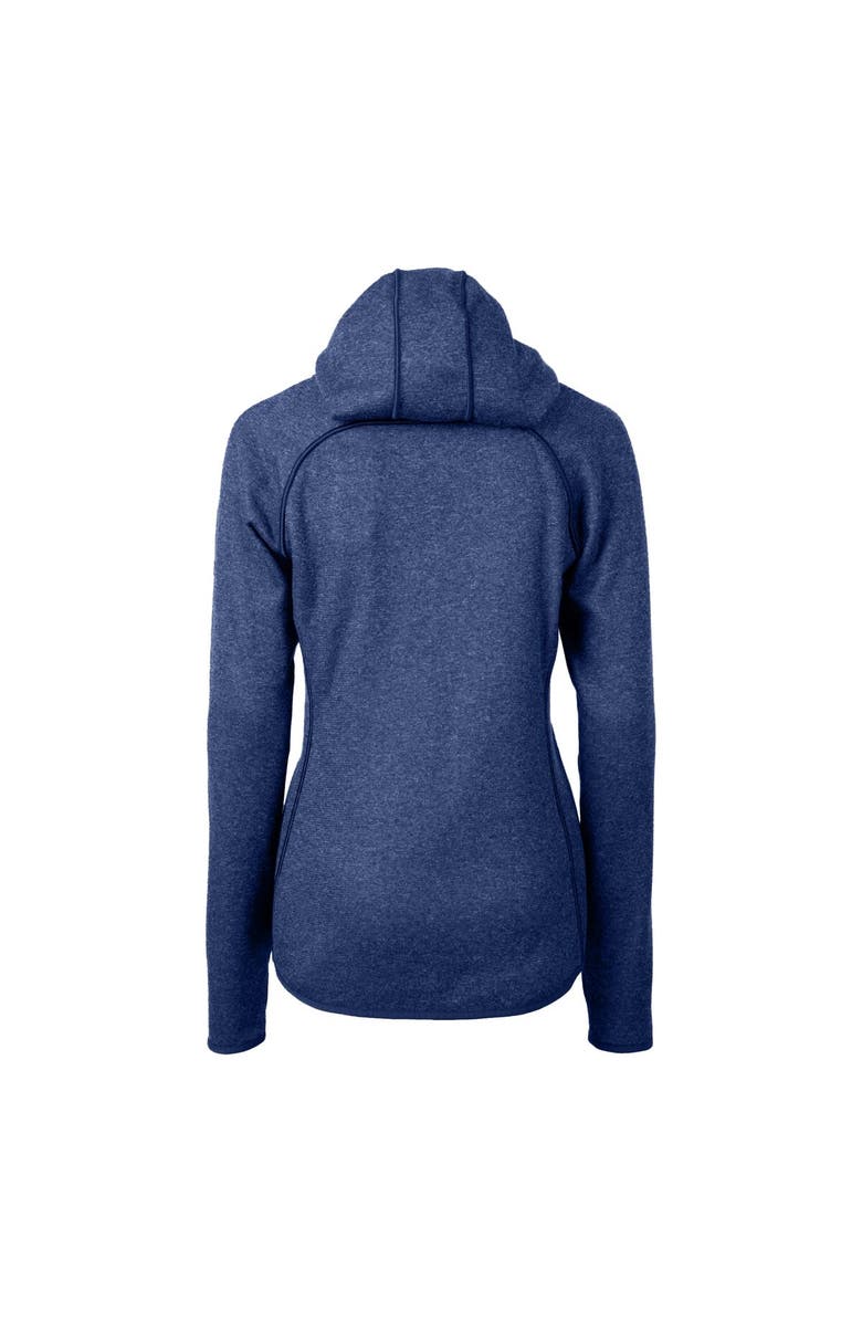 Cutter & Buck Women's Cutter & Buck  Royal New York Giants Helmet Logo Mainsail Sweater-Knit Full-Zip Hoodie, Alternate, color, 