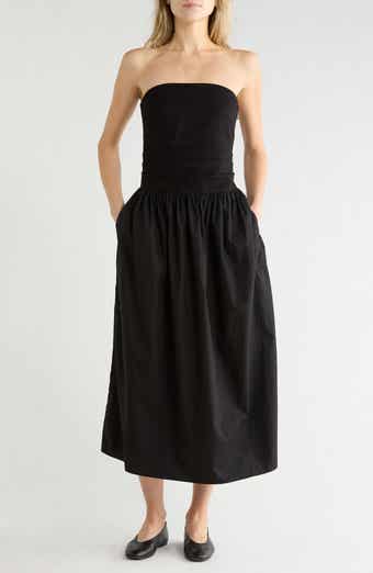 rag & bone Claudia Strapless Ponte Dress