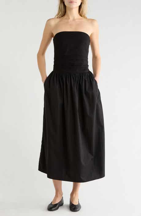 rag & bone Claudia Strapless Ponte Dress