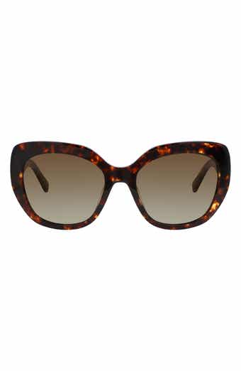 winslet 55mm polarized cat eye sunglasses
