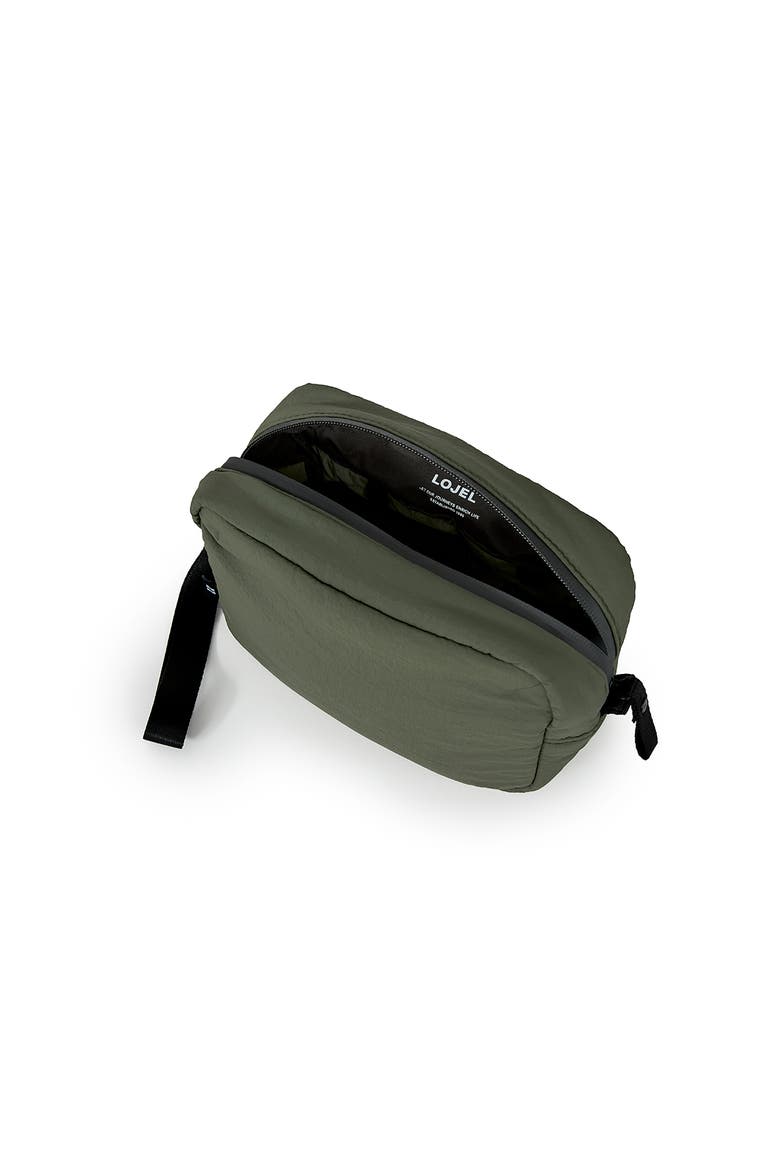 ORDO Travel Essentials Organizer Pouch with Zipper Closure, Alternate, color, Moss