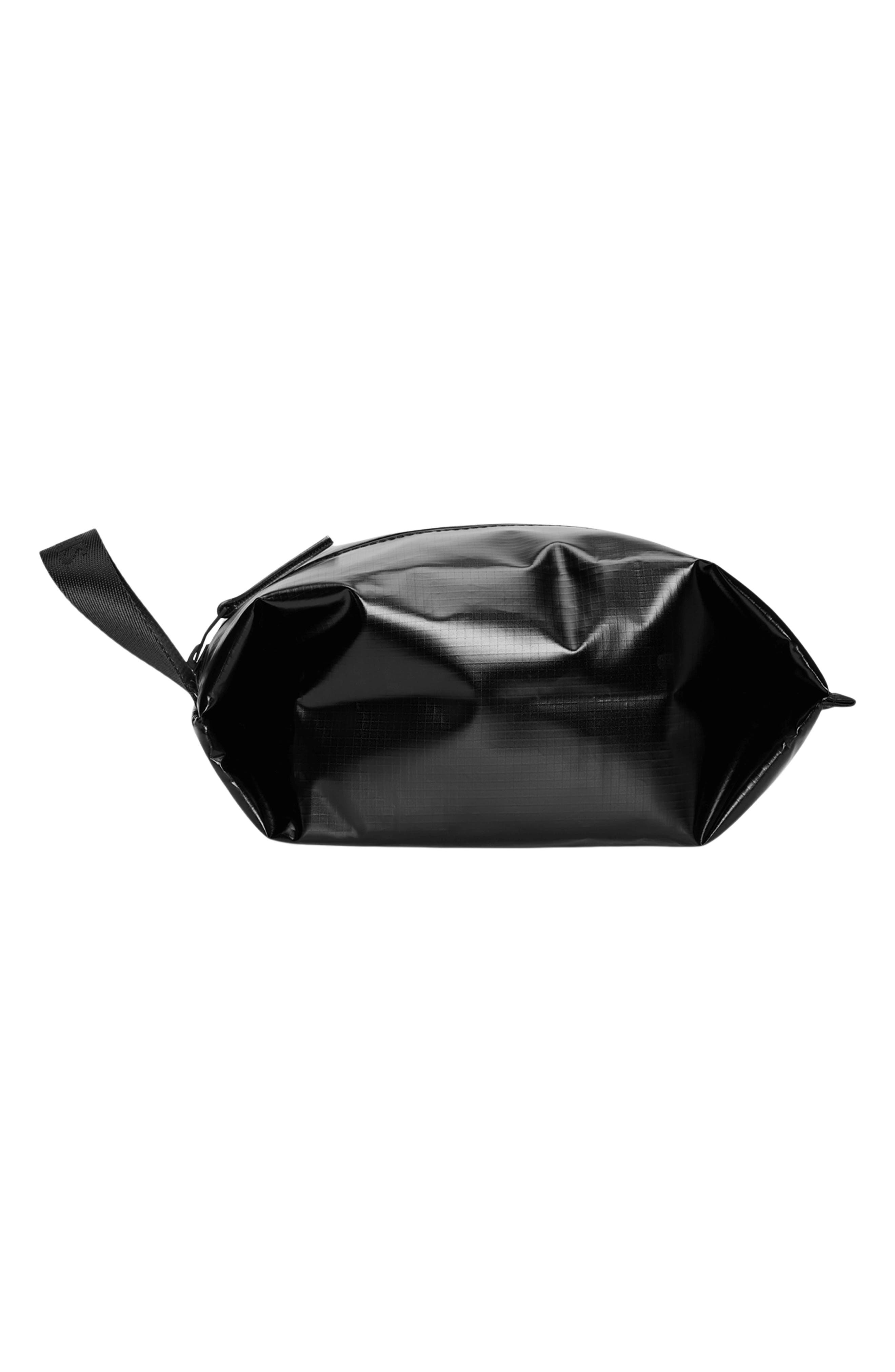 Rains Sibu Wash Bag, Alternate, color, Black