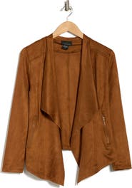 Forgotten Grace Faux Suede Jacket