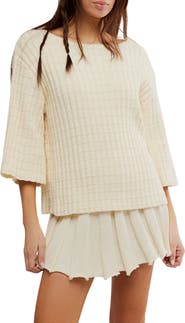 Free People Kenzie Sweater & Skirt Set