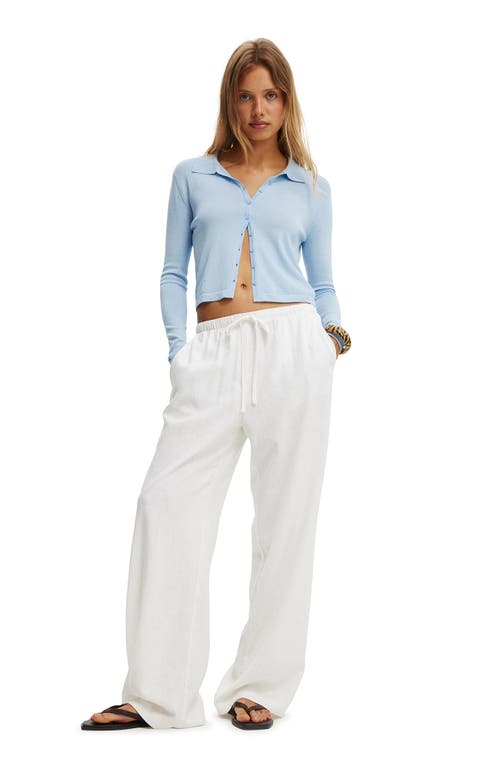 Shop Cotton On Knit Button Polo Long Sleeve