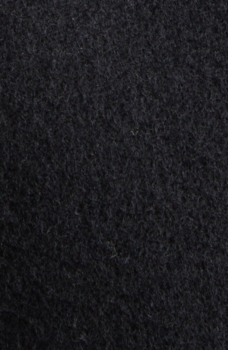 Jil Sander Slim Fit Double Face Cashmere & Virgin Wool Coat, Alternate, color, Midnight