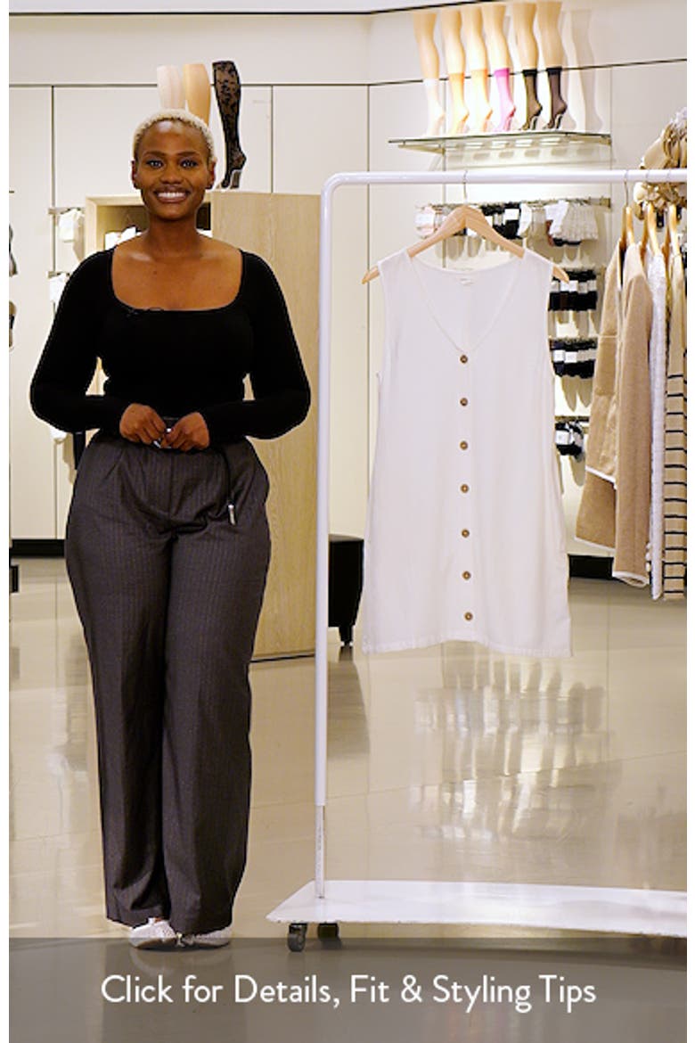 Sanders Button-Up Minidress video