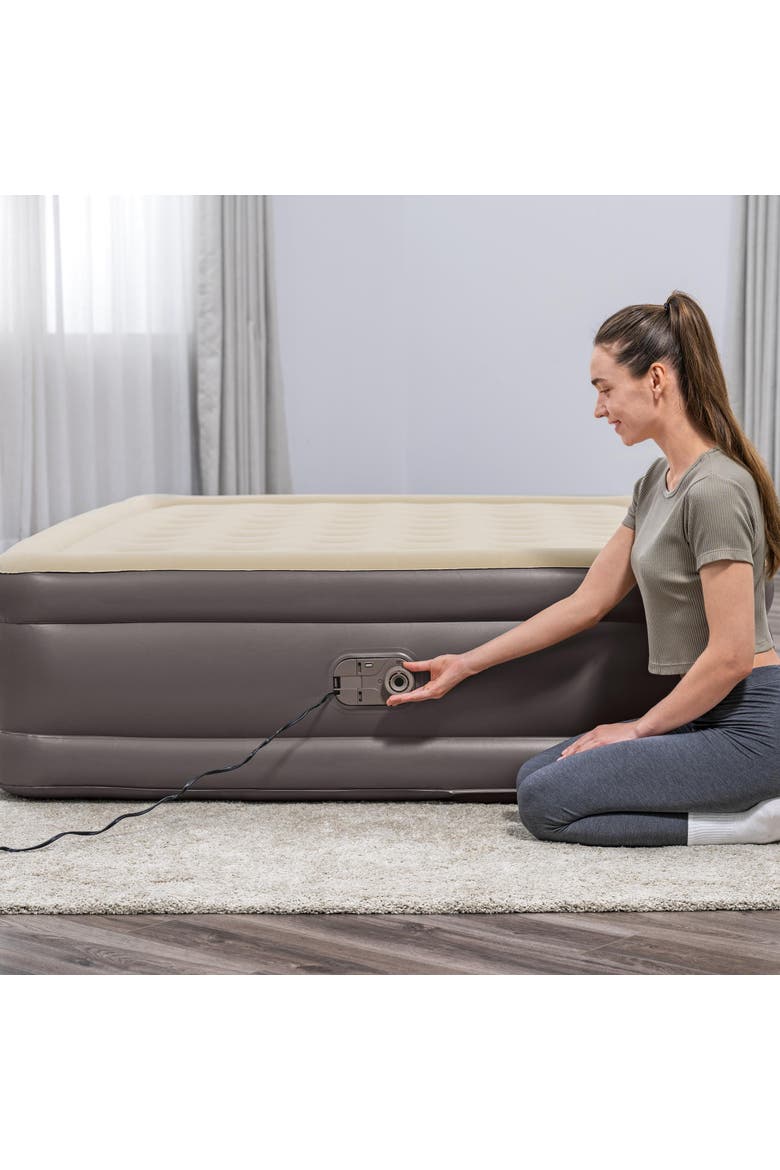GuestRest 18 Inch Air Mattress, Queen, Alternate, color, Gray
