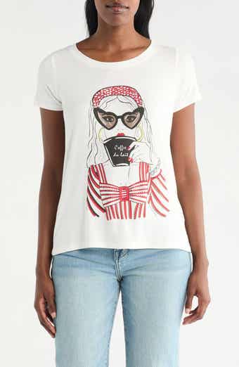 CYRUS Coffee Graphic T-Shirt