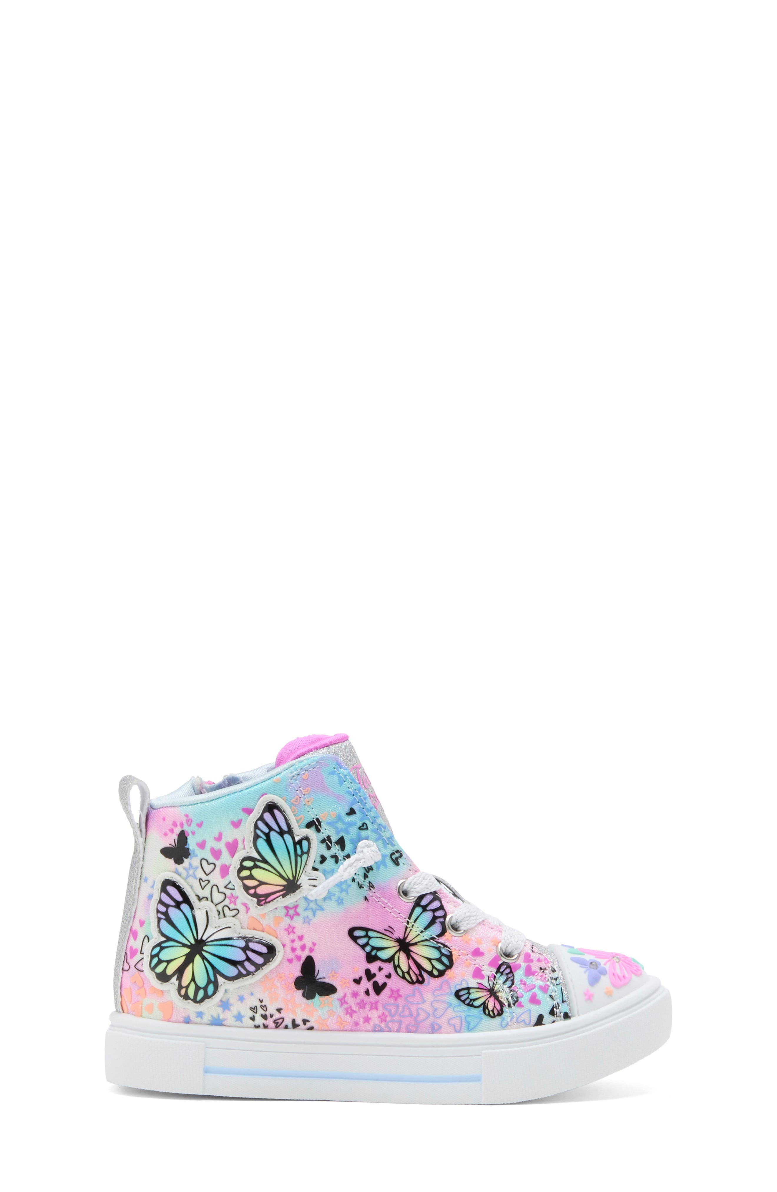Kids' Twinkle Toes Twinkle Sparks Flutter Daydream High Top Sneaker, Main, color, MLT