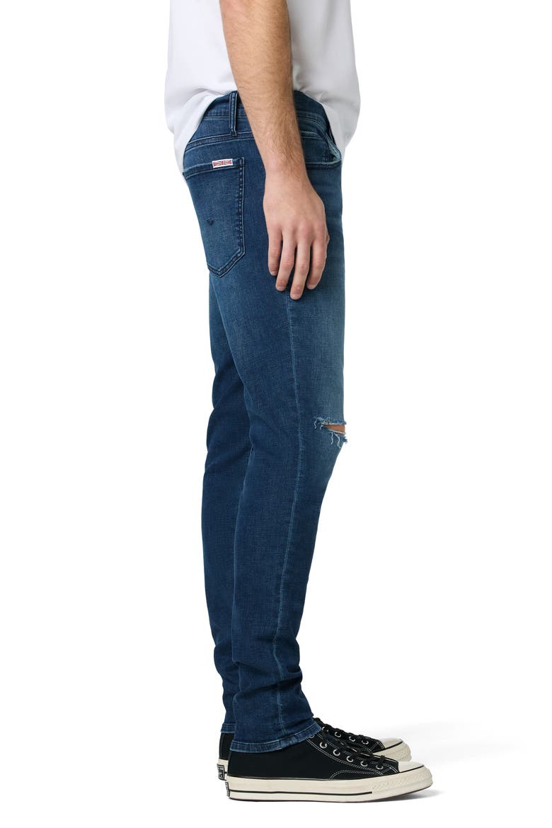 Zane Ripped Skinny Jeans, Alternate, color, PICADILLY