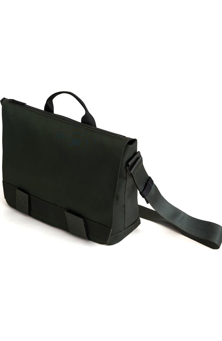 WANT Les Essentiels Kallman Messenger Bag, Alternate, color, Spruce Eco Nylon/ Black