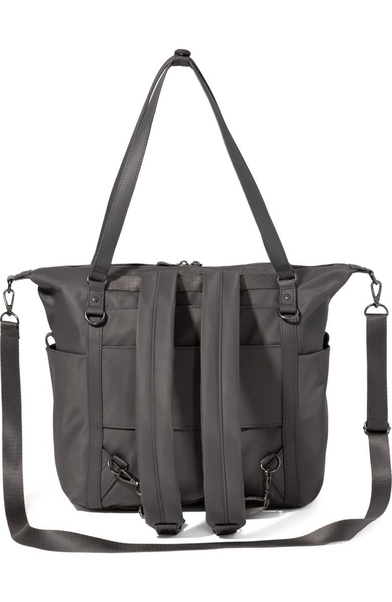 BAGGALLINI Nolita Small Convertible Backpack, Alternate, color, Smoke Twill