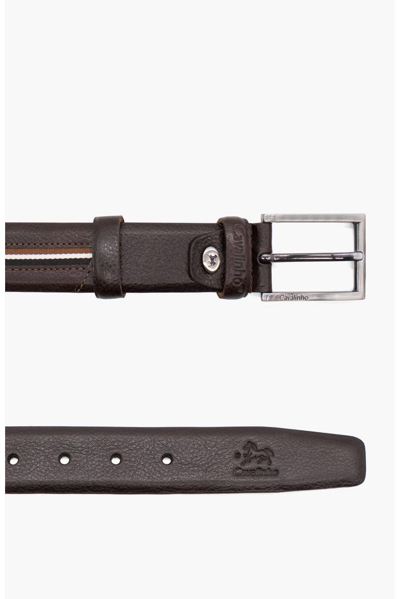 The Sailor 543 Leather Belt, Alternate, color, Brown