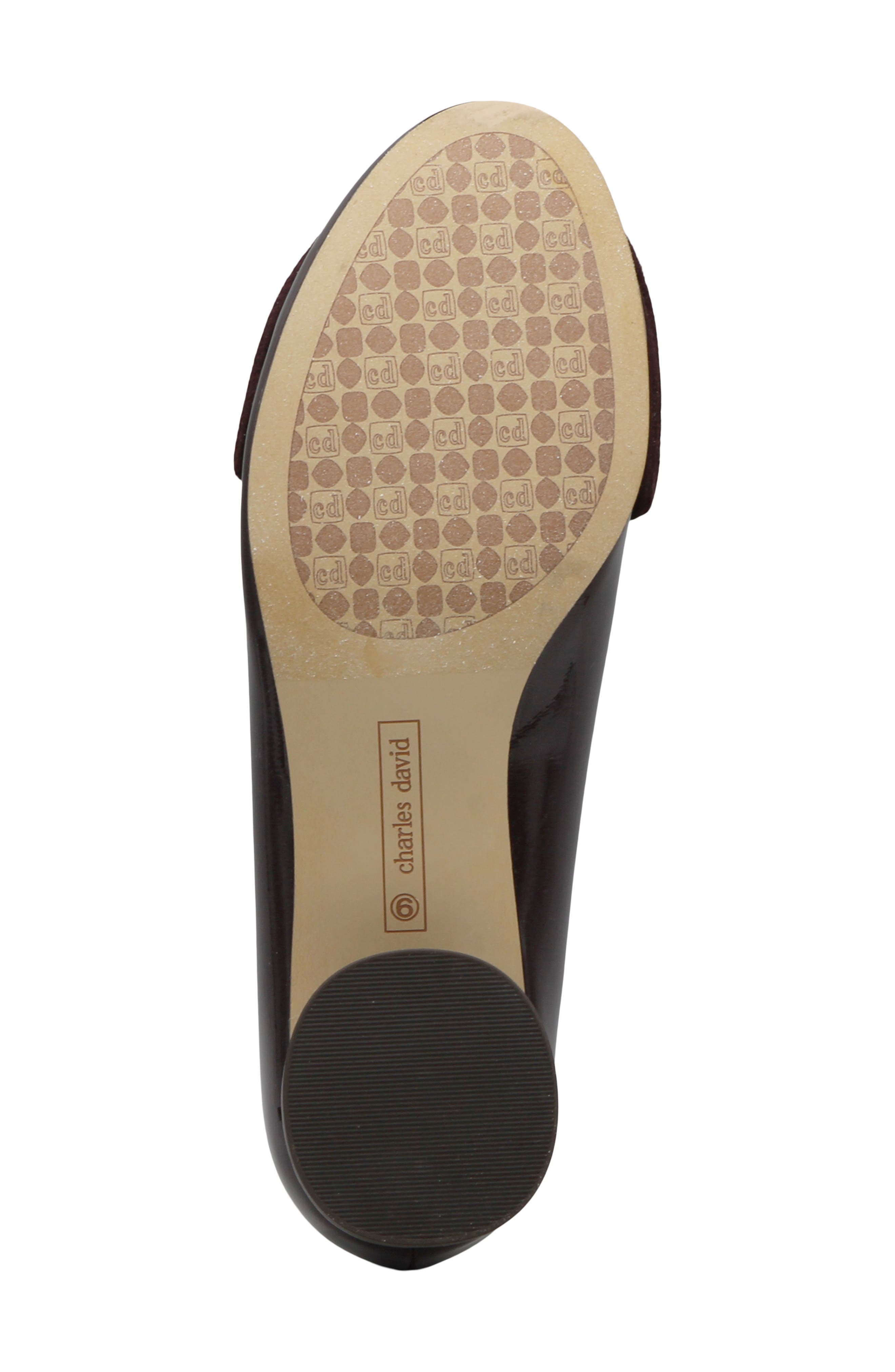 Charles David Breck Pump, Alternate, color, Brown