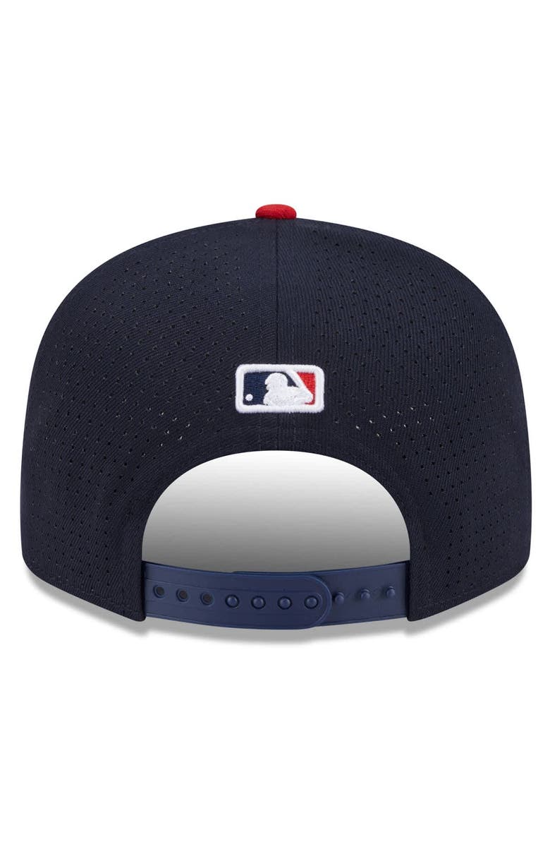 New Era Men's New Era Navy/Red  Athletics 2025 MLB All-Star Game Workout Side Patch 9FIFTY Snapback Hat, Alternate, color, Navy