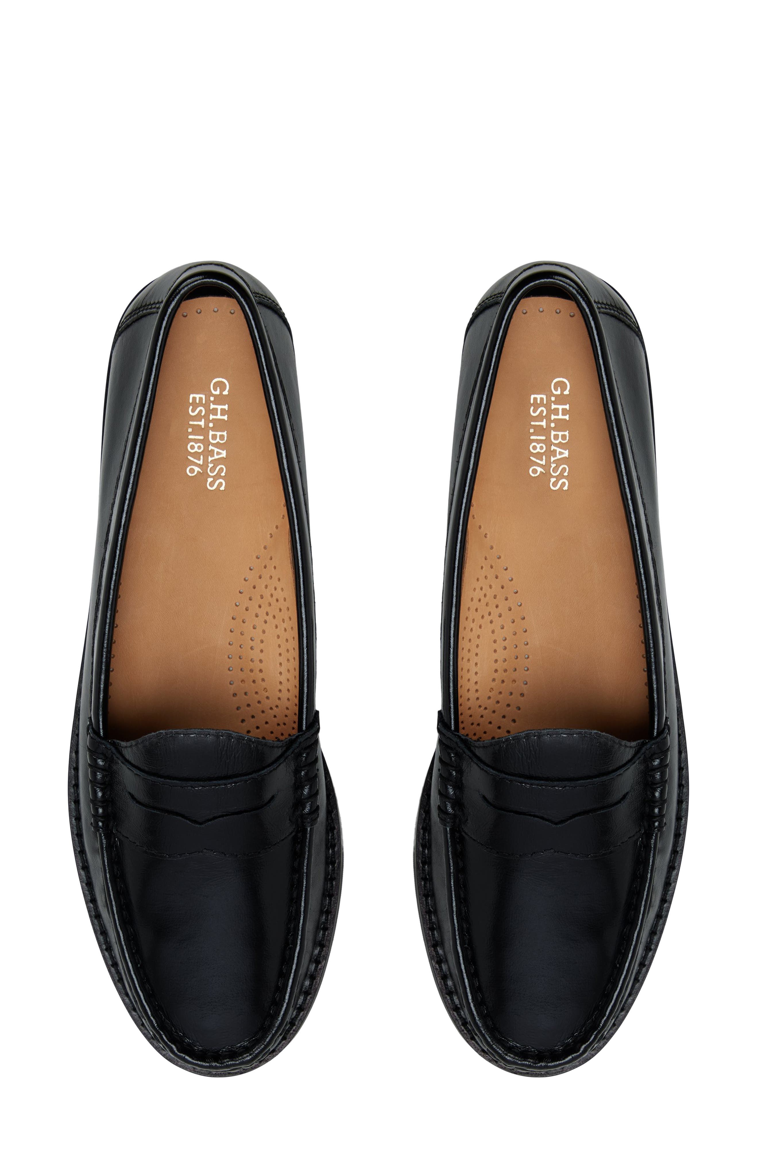 Blythe Leather Loafer, Alternate, color, OTHER BLACK