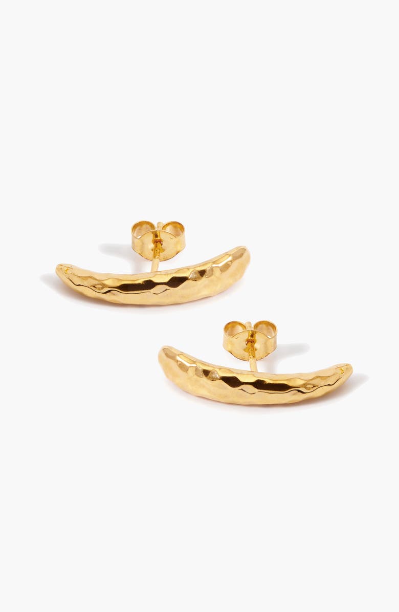 YOJ Arto Ear Cuff Stud Earrings In Gold, Alternate, color, Gold