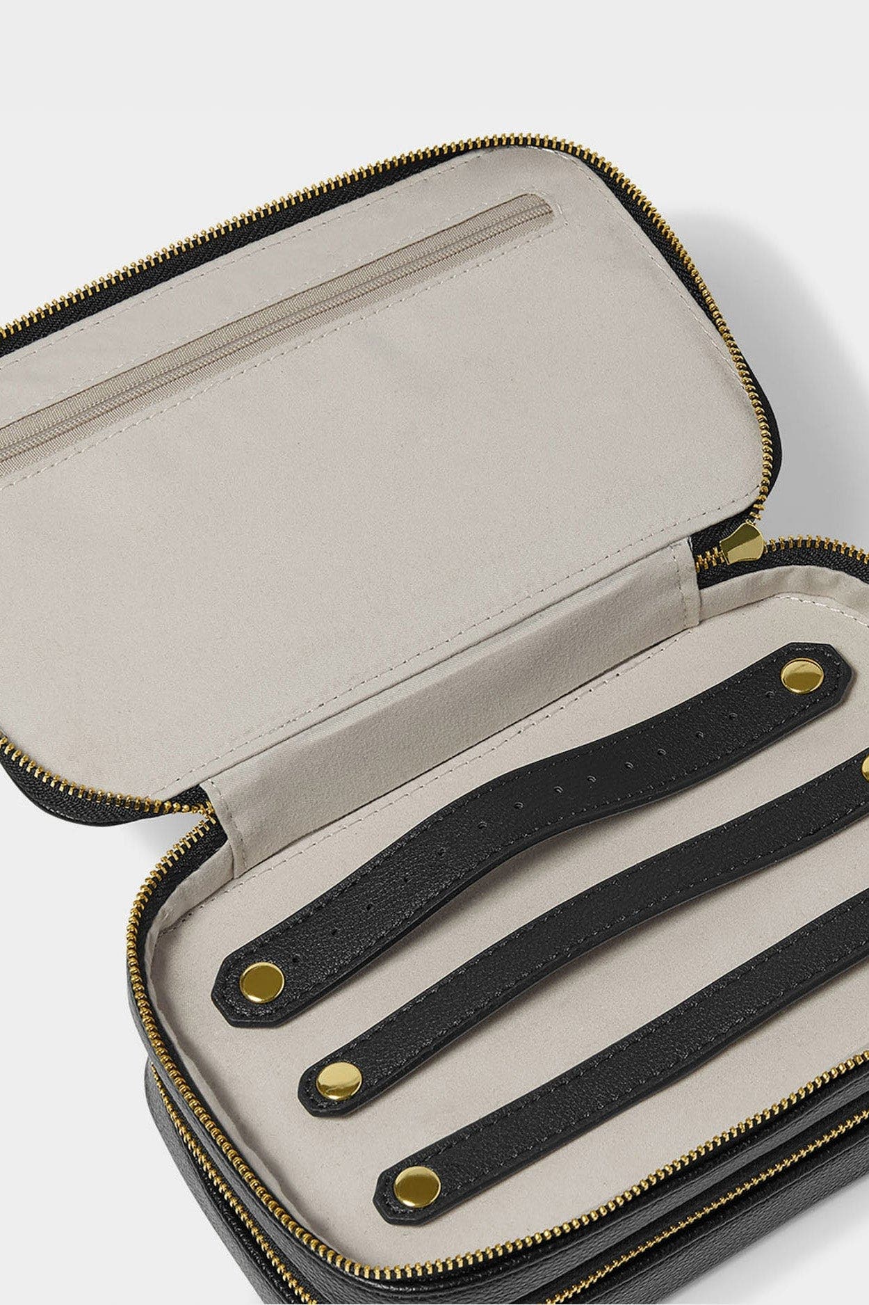 Jewelry And Accessories Travel Case, Alternate, color, BLACK