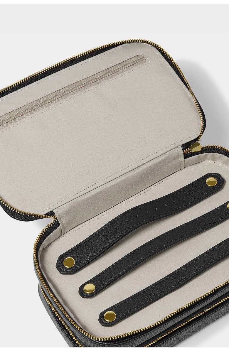Katie Loxton Jewelry And Accessories Travel Case, Alternate, color, Black