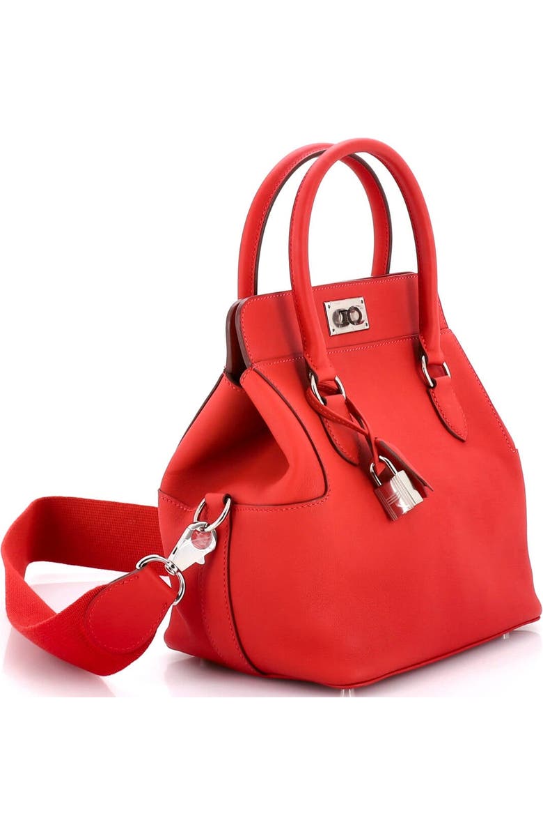 Pre-Owned Hermes Toolbox Bag Swift 20, Alternate, color, Rouge Casaque