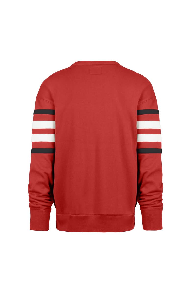 '47 Men's '47 Red Georgia Bulldogs Coaches Collection Pullover Sweatshirt, Alternate, color, 