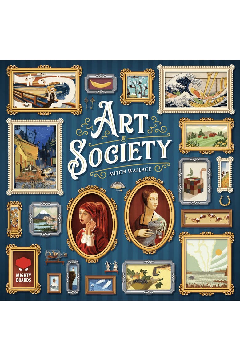 Art Society Collection Board Game, Ages 10+, Alternate, color, Multicolored