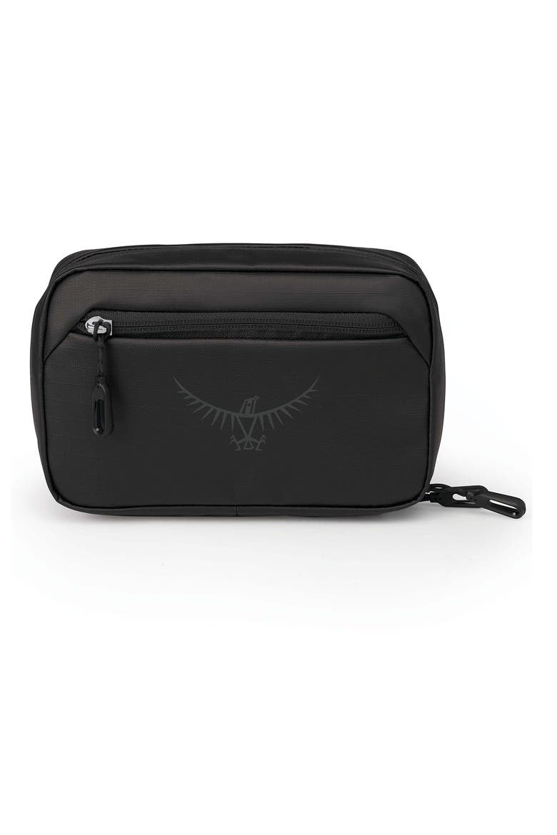 Transporter Powerhouse Tech Storage Pouch, Main, color, RAVEN BLACK/ BLACK