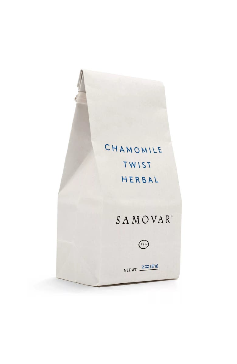 Samovar Tea Chamomile Twist Herbal Infusion, Organic, Main, color, 2 Oz Bag