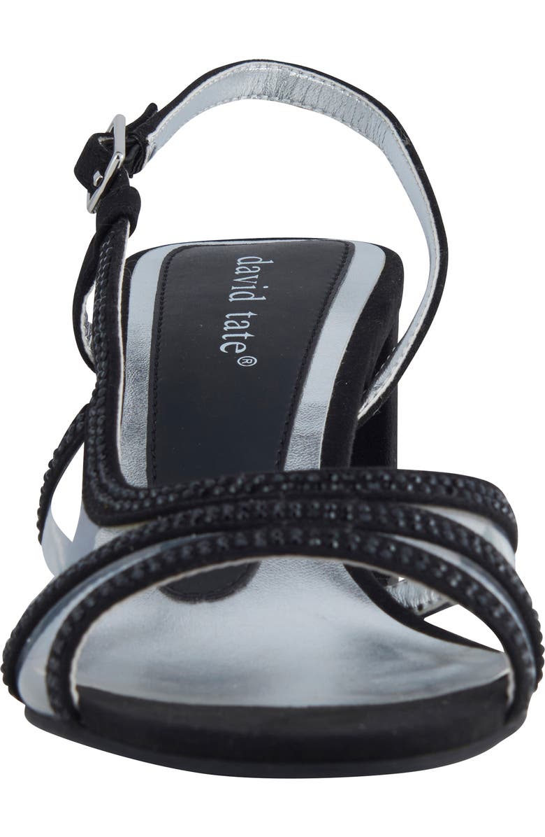 David Tate Wed Strappy Sandal, Alternate, color, Black Nova