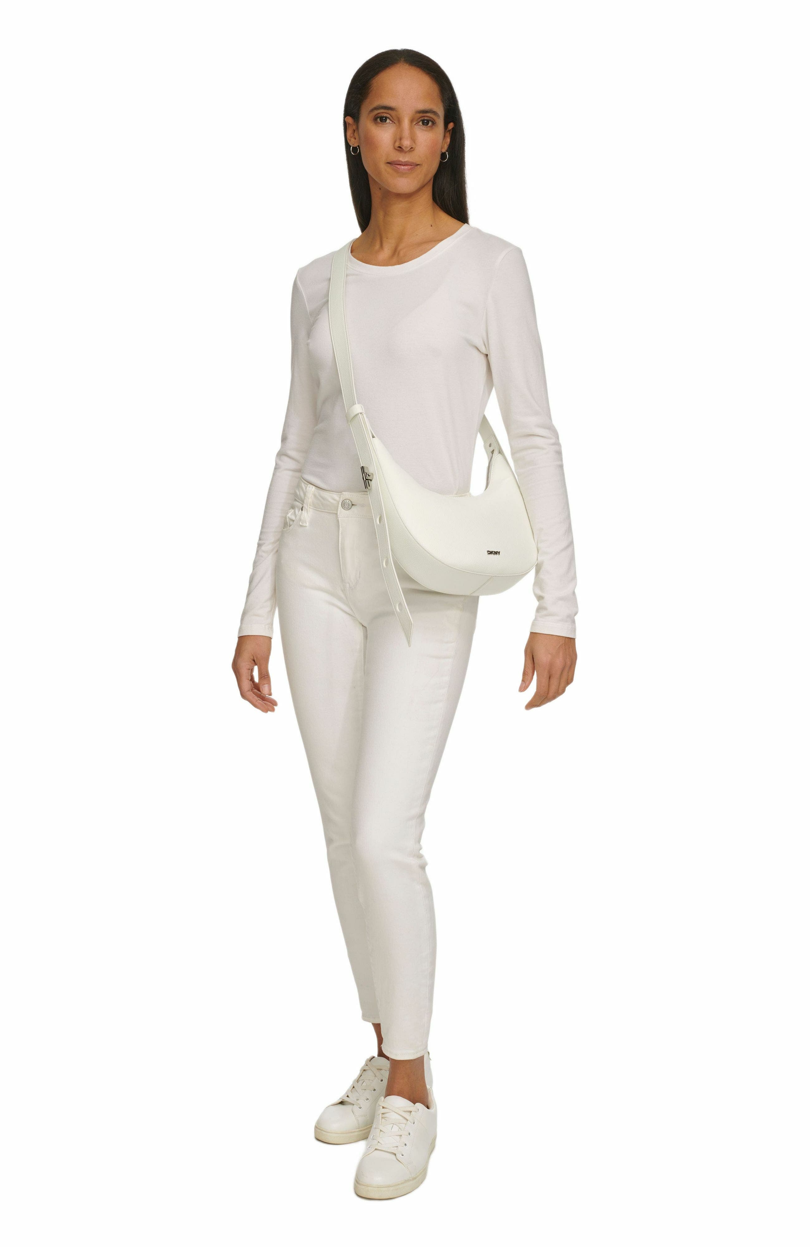 Bleeker Crossbody Bag, Alternate, color, OPTIC WHITE