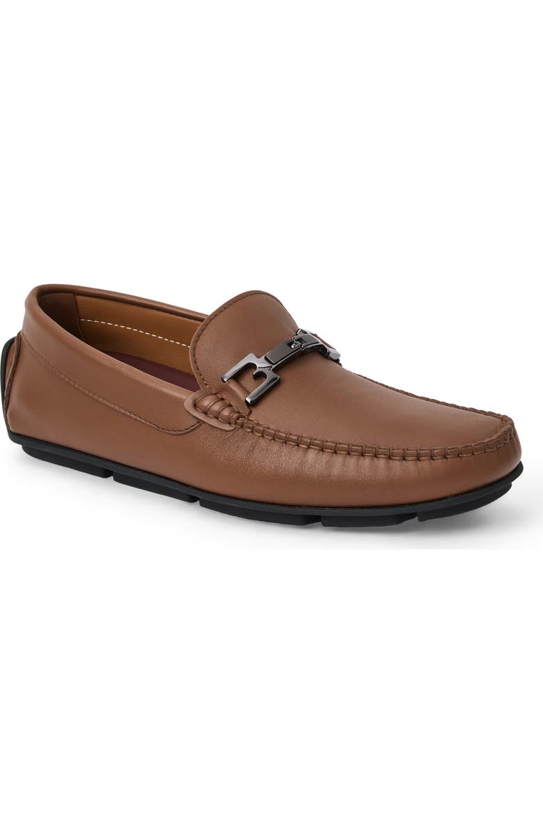 Bruno Magli Taso Bit Driving Loafer, Main, color, Cognac Leather