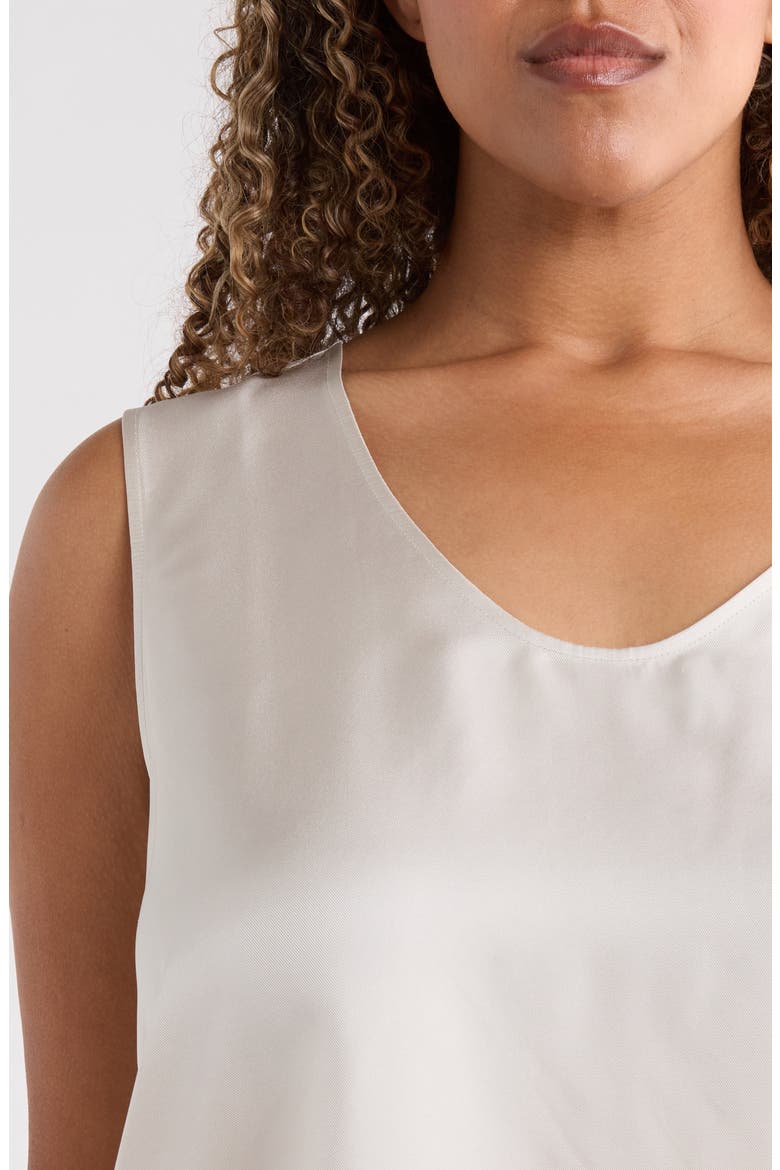 Scoop Neck Silk Tank, Alternate, color, PLSTR