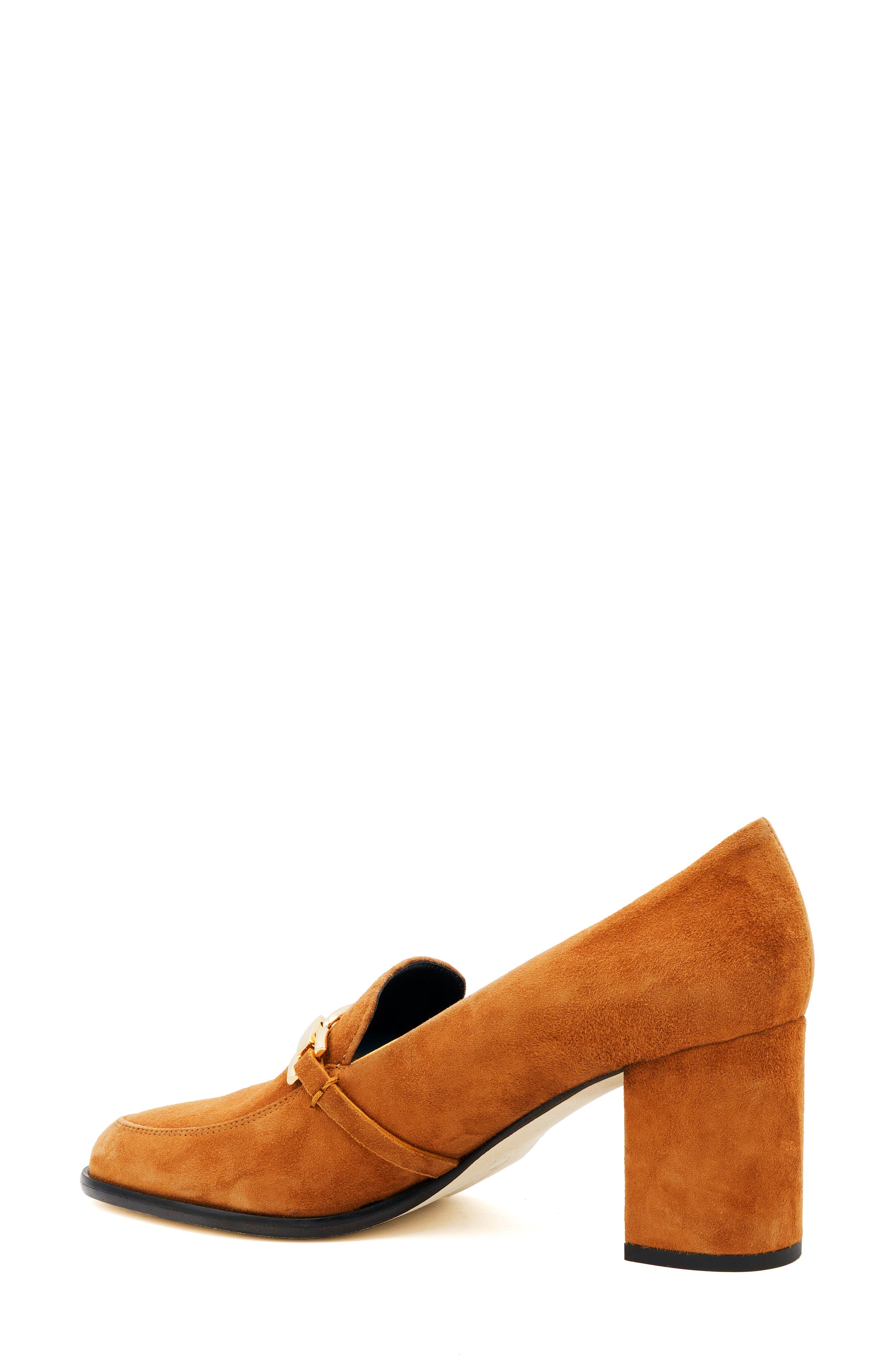 Ligure Leather Loafer Pump, Alternate, color, WHISKY