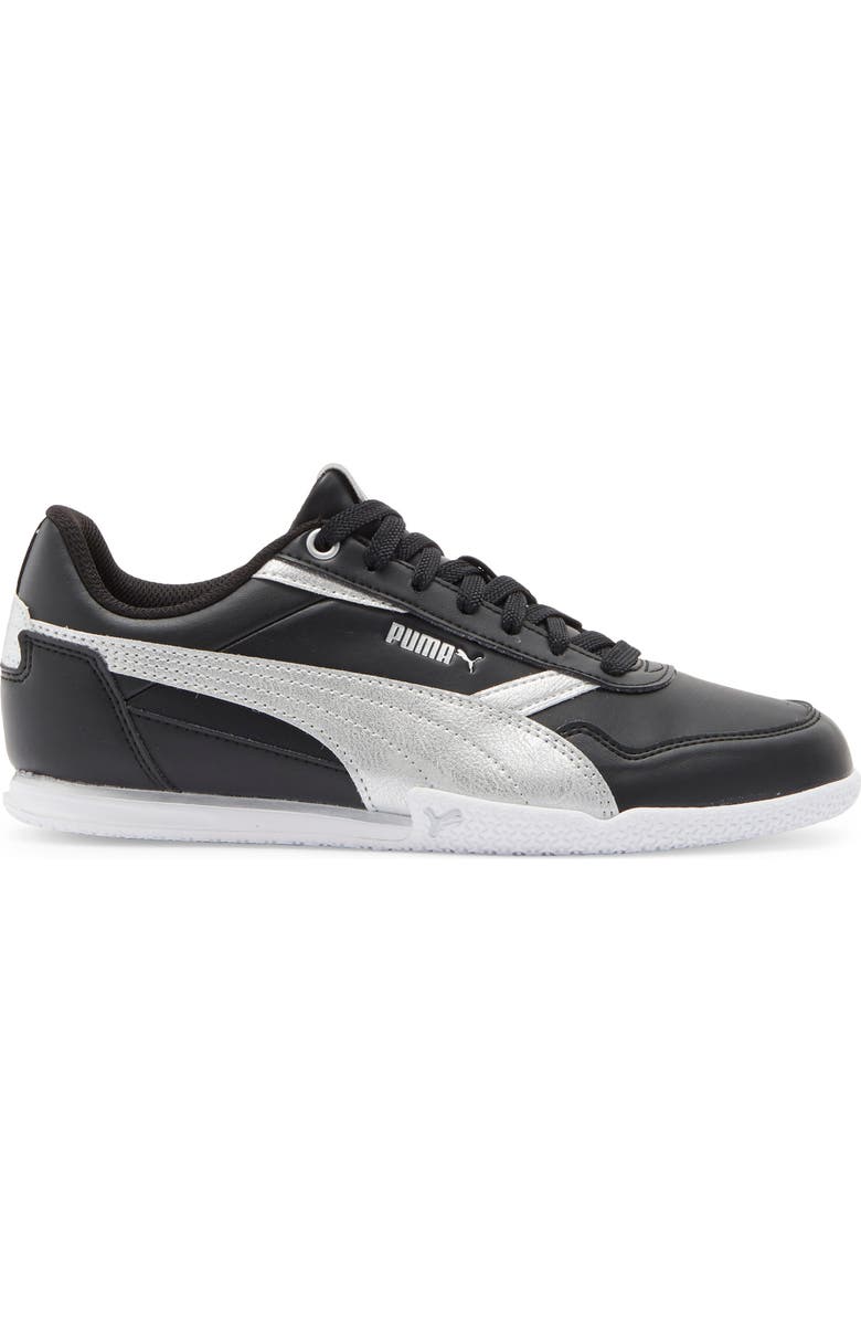 PUMA Bella Donna Metallic Whisper Sneaker, Alternate, color, Puma Black/ Puma Silver