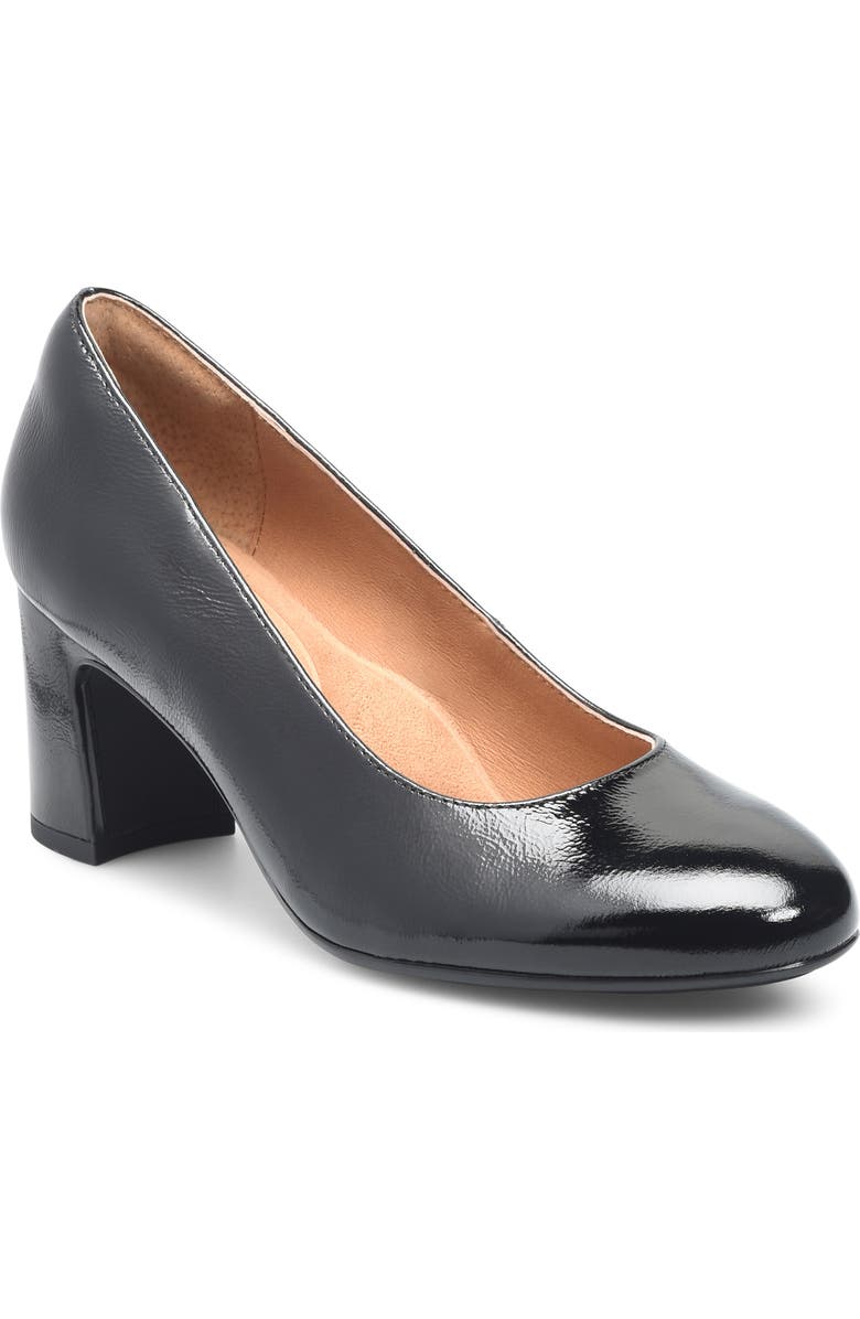 Söfft Anna Marie Pump, Main, color, Black Patent