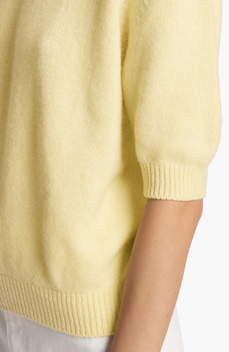 Davin Short Sleeve Cashmere Sweater