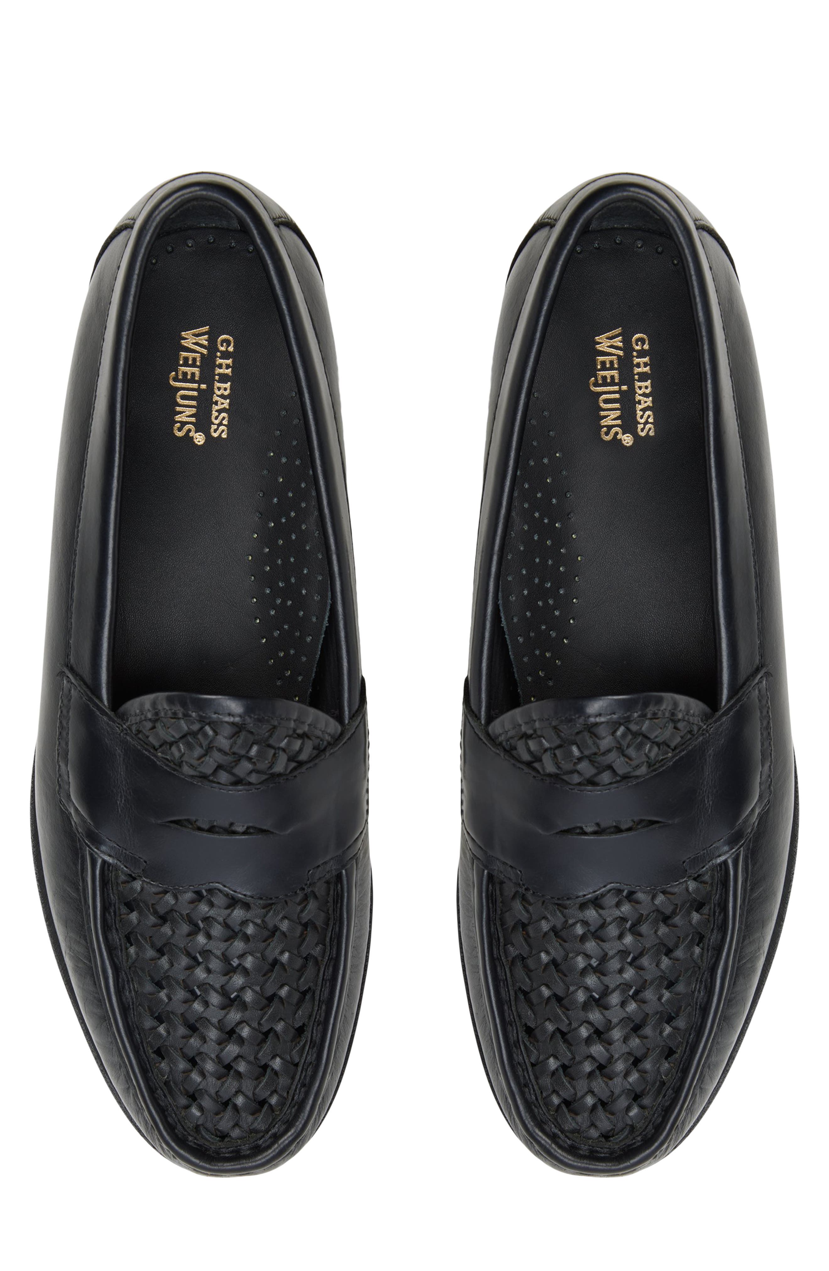 G.H.BASS Logan Penny Loafer, Alternate, color, Black