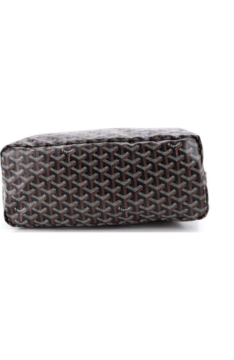 Pre-Owned Goyard Boheme Hobo Coated Canvas, Alternate, color, Black