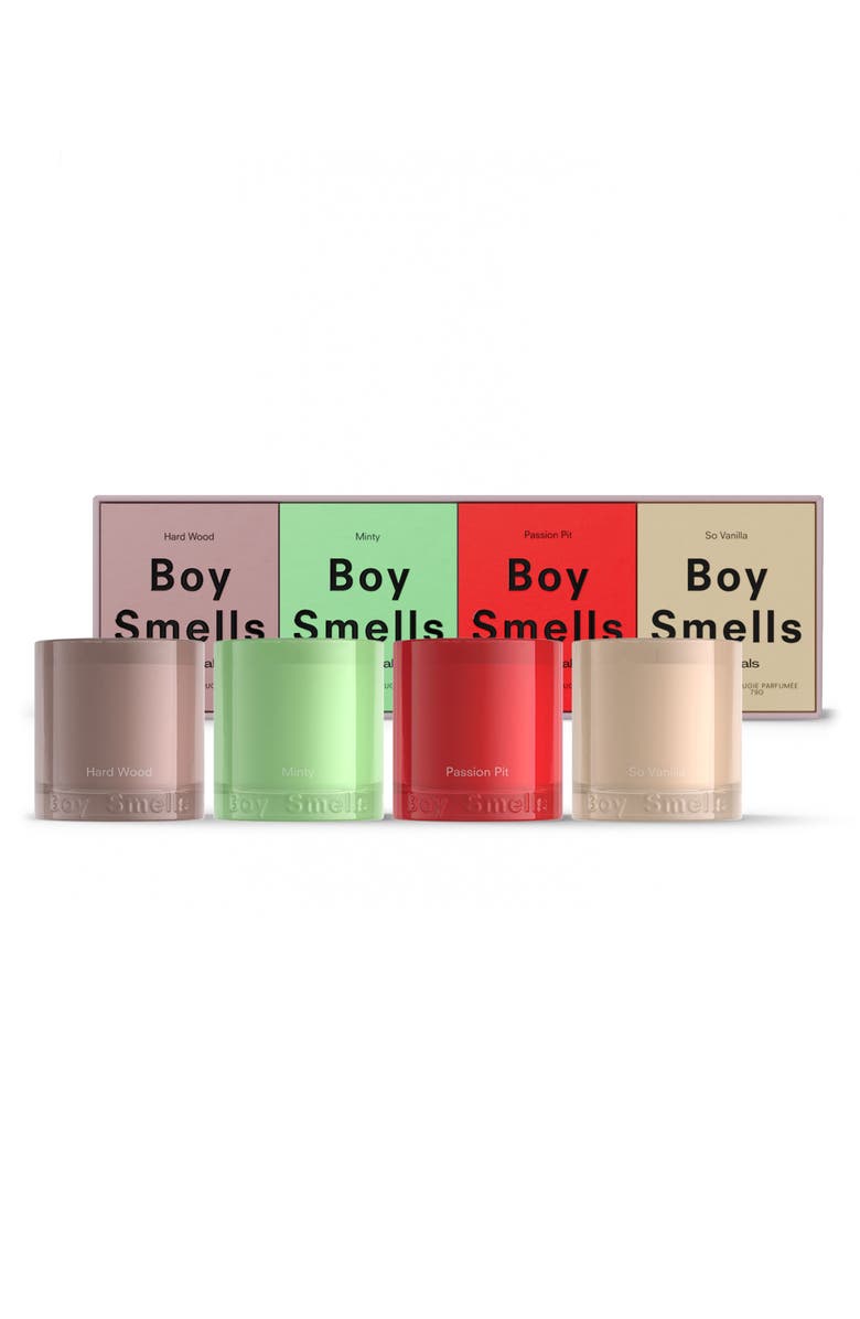 Boy Smells Essentials 4-Piece Votive Gift Set $120 Value, Alternate, color, 