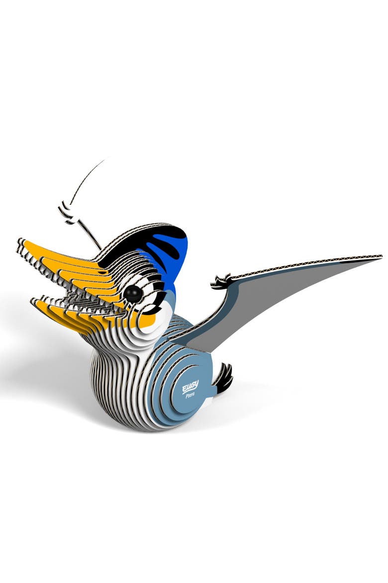 Ptero 3D Puzzle, Alternate, color, No Color