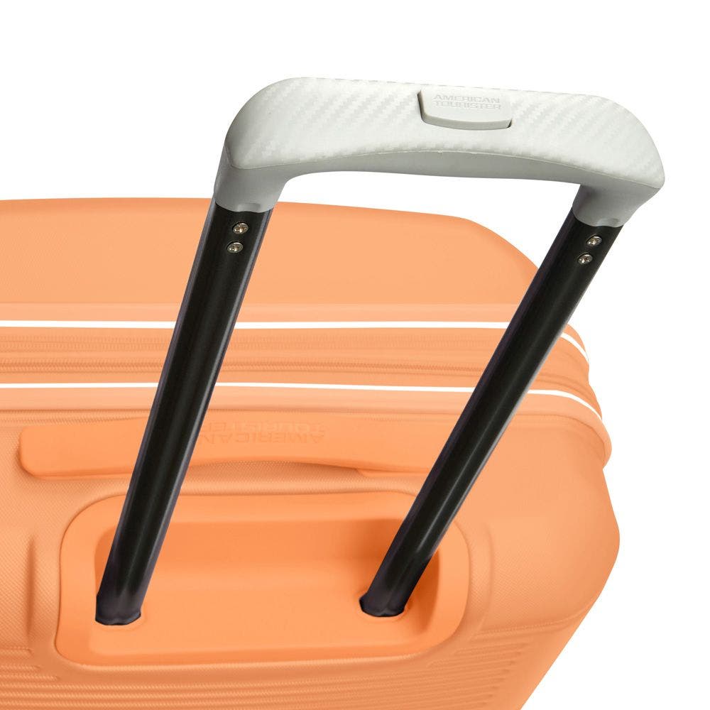 AMERICAN TOURISTER Stratum 2.0 Hardside 24" Spinner Medium Checked Luggage, Alternate, color, Papaya