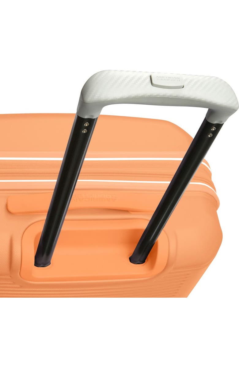 AMERICAN TOURISTER Stratum 2.0 Hardside 24" Spinner Medium Checked Luggage, Alternate, color, Papaya