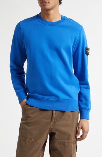Stone Island Compass Patch Fleece Sweatshirt | Nordstrom