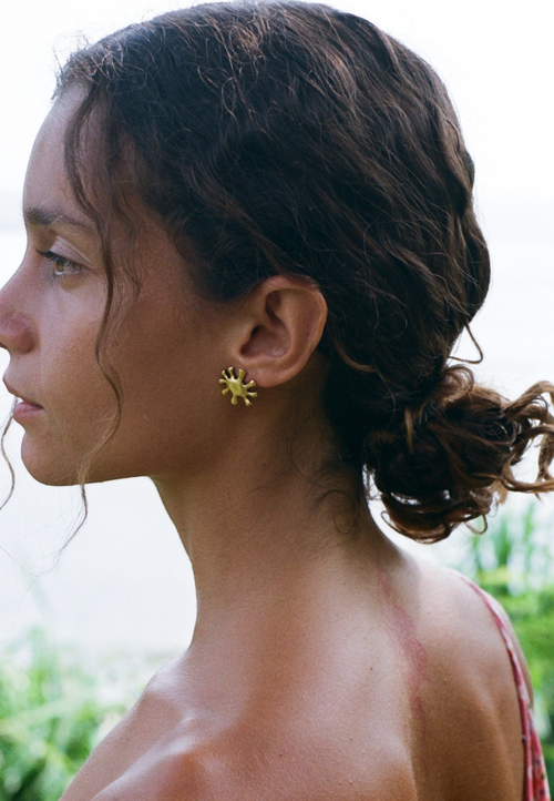 Sccollection Sofia Studs In Gold