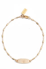 Set & Stones Zodiac Sign ID Bracelet