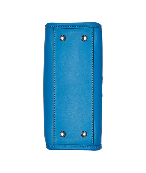 Karl Lagerfeld Paris Savoie Crossbody In Pathalo Blue