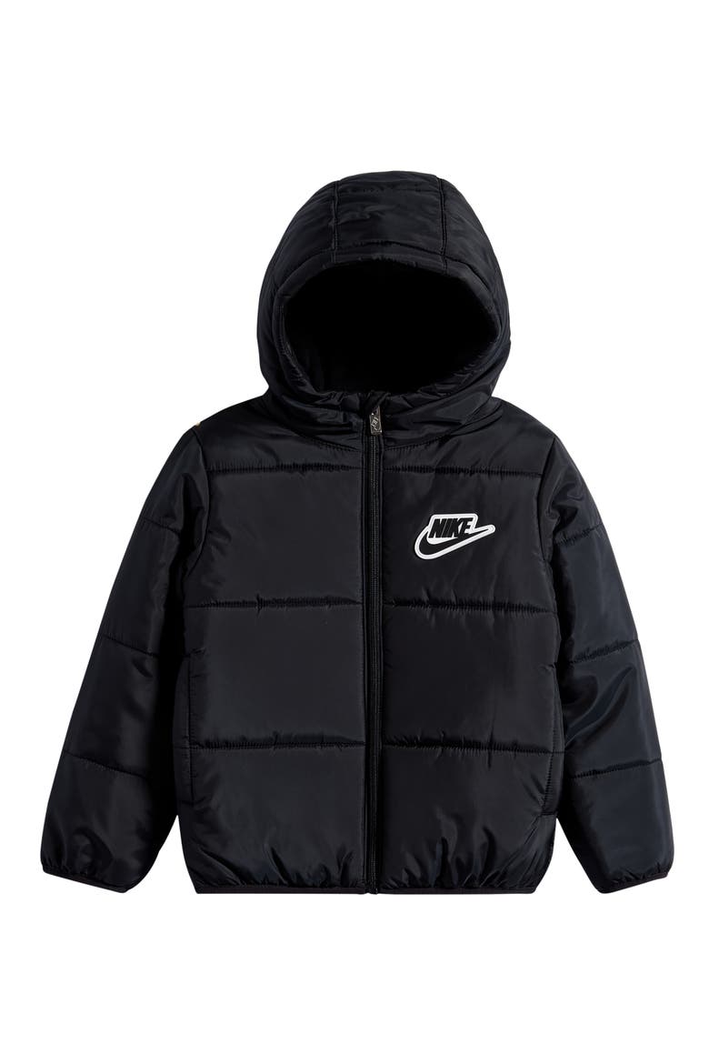 Kids' Futura Essential Heavyweight Puffer Jacket, Main, color, BLACK