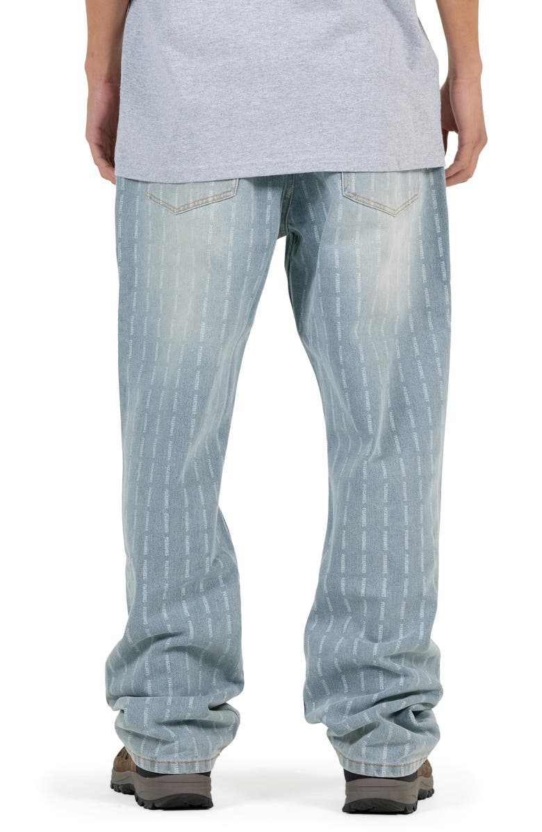 PLEASURES Impact Pinstripe Jeans, Alternate, color, 