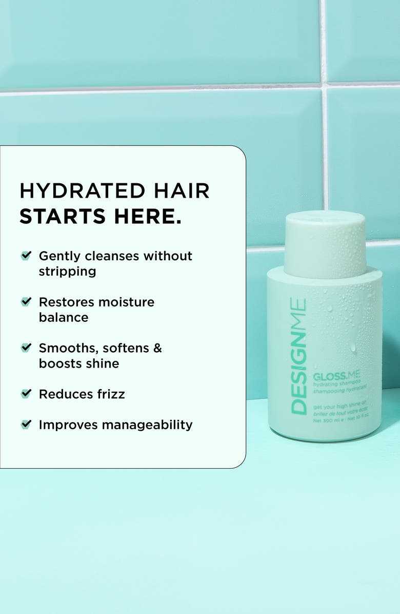 DESIGNME GLOSS.ME Hydrating Shampoo, Alternate, color,